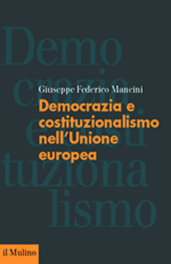 copertina Democrazia e costituzionalismo nell'Unione europea