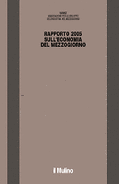 Cover Rapporto 2005 sull'economia del Mezzogiorno