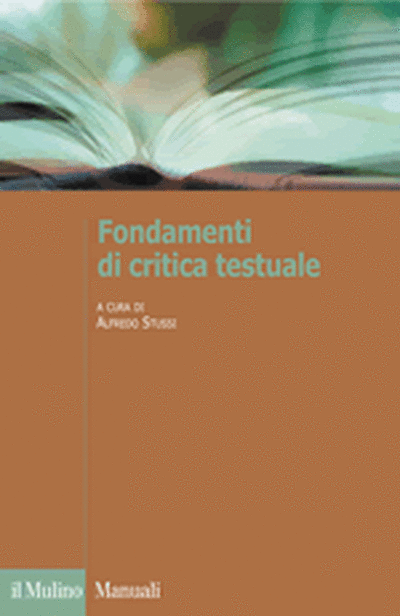 Cover Fondamenti di critica testuale