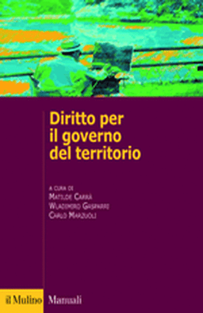 Cover Diritto per il governo del territorio